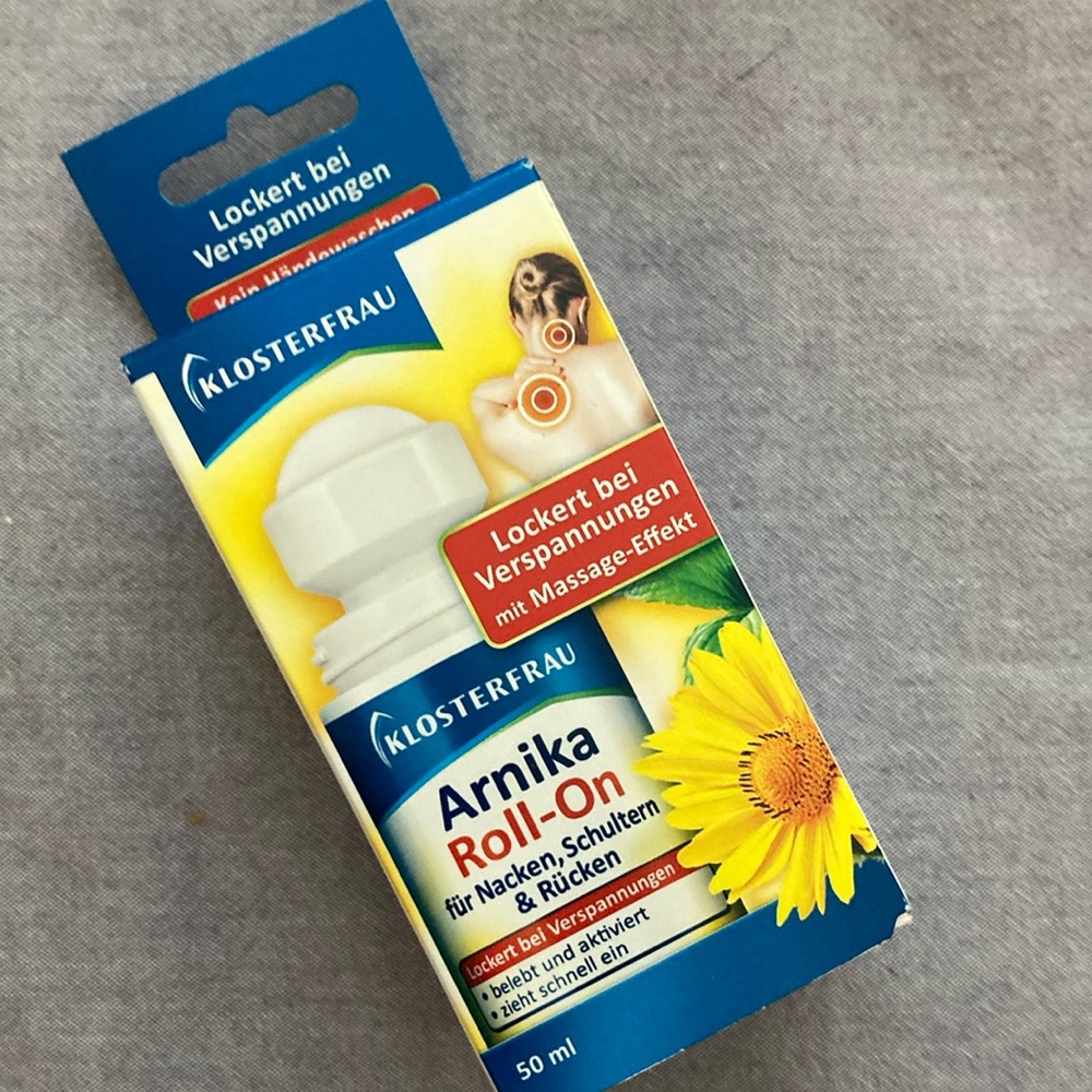 Klosterfrau Arnica Roll On massage from Germany 50ml